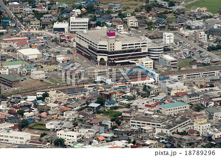 千葉県の安房鴨川駅付近を空撮 18789296