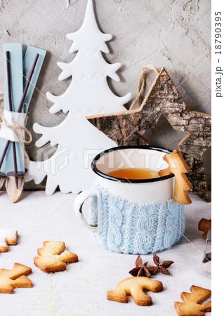 Shortbread Christmas cookies for cups Shortbread Christmas cookies for cups 18790395