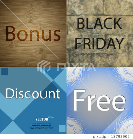 Set of the most popular web design icons on abstra Set of the most popular web design icons on abstra 18792903