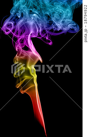 Abstract multicolored smoke 18794922