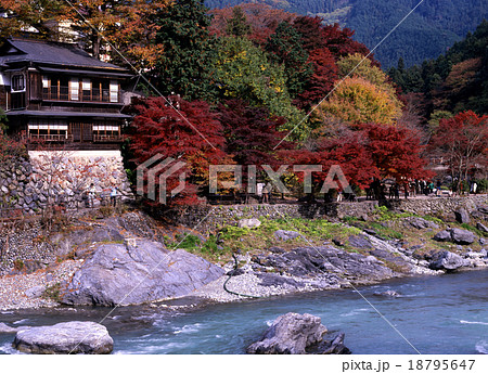 秋の御岳渓谷 18795647