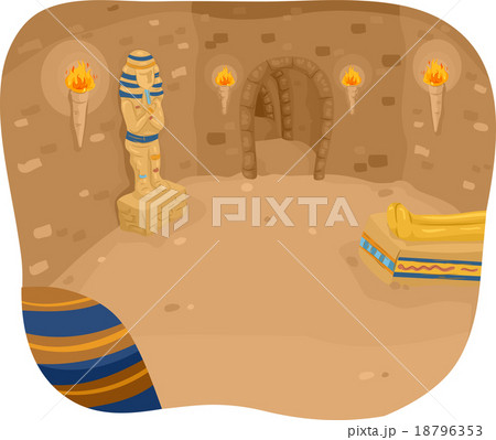 Egyptian Pyramid Interior 18796353