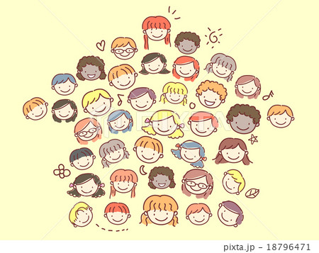 Doodle Kids Face House Doodle Kids Face House 18796471