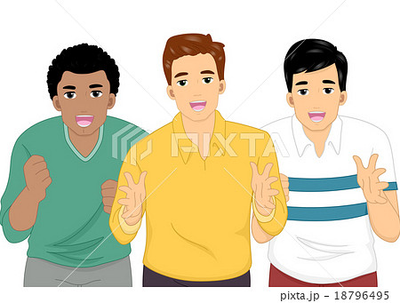 Men Cheering Men Cheering 18796495
