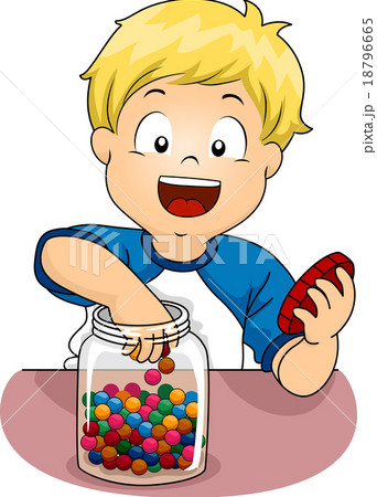 Kid Boy Jar Candies 18796665