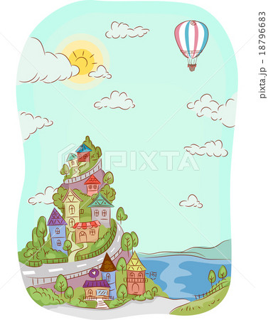 Mountain Seaside Houses 18796683