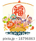 宝船の七福神 18796863