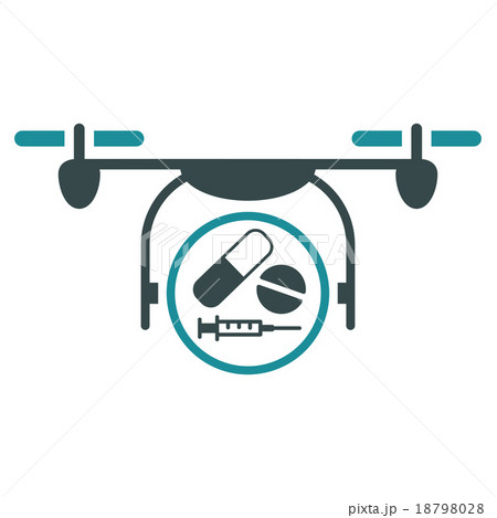 Medication Quadcopter Icon Medication Quadcopter Icon 18798028