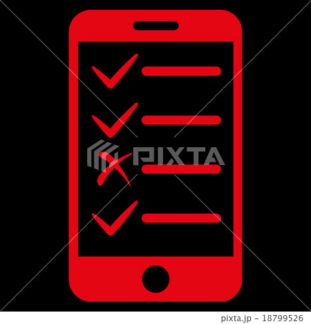 Mobile Test Icon Mobile Test Icon 18799526