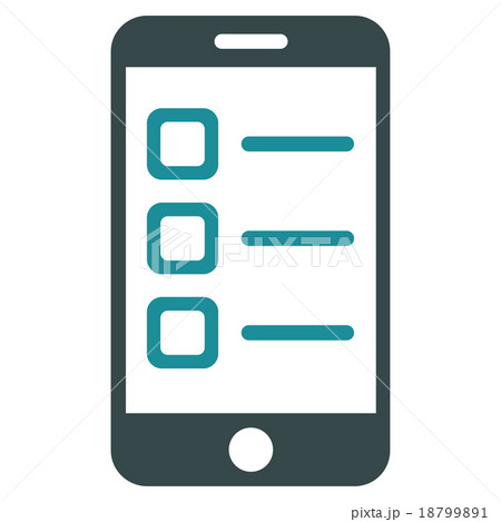 Mobile List Icon Mobile List Icon 18799891