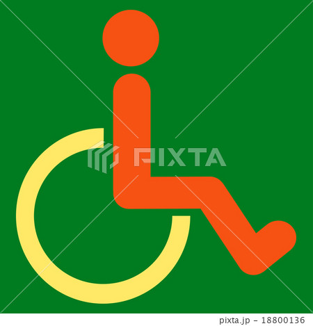 Disabled Person Icon 18800136