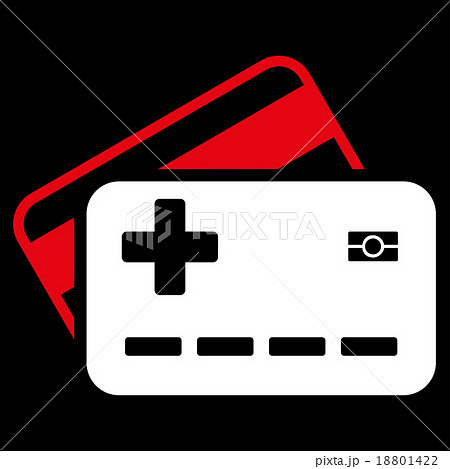 Medical Insurance Cards Icon 18801422