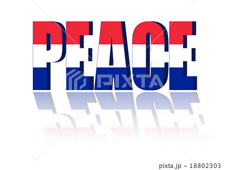 Peace with the French Flag. 18802303