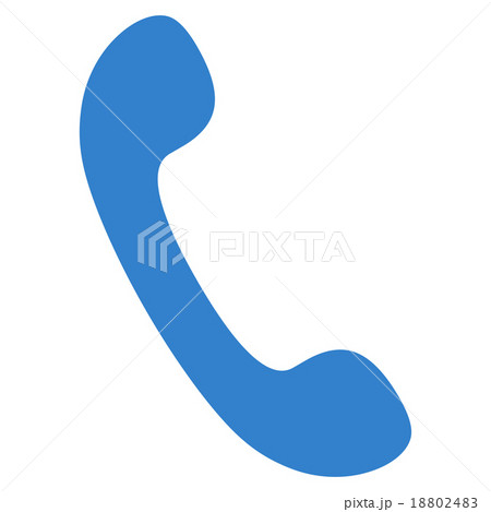 Phone flat cobalt color icon 18802483