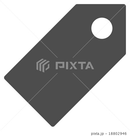 Tag flat gray color icon Tag flat gray color icon 18802946