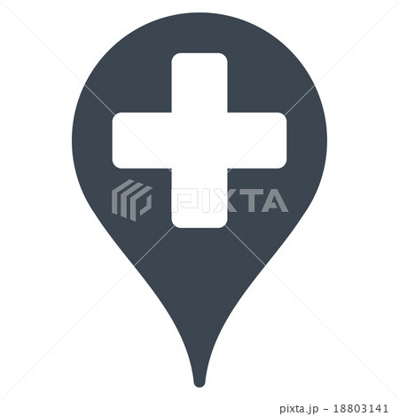 Medical Map Marker Icon Medical Map Marker Icon 18803141