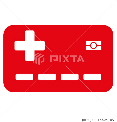Medical Insurance Card Icon 18804105