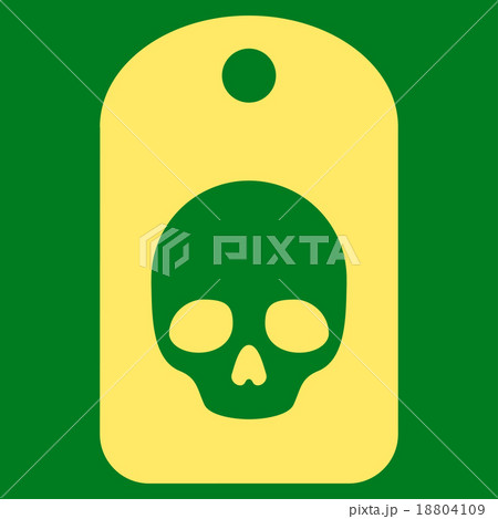 Skull Label Icon 18804109