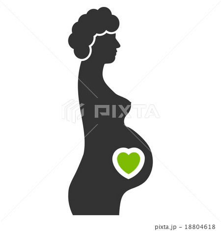 Pregnant Female Icon Pregnant Female Icon 18804618