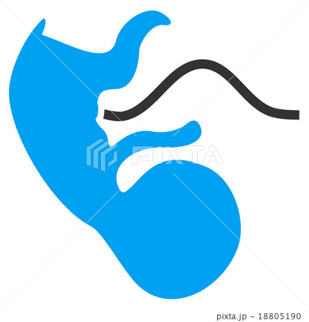 Ape Embryo Icon Ape Embryo Icon 18805190
