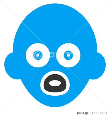 Baby Head Icon Baby Head Icon 18805703