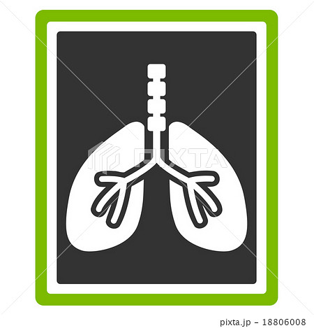 Lungs X-Ray Photo Icon Lungs X-Ray Photo Icon 18806008