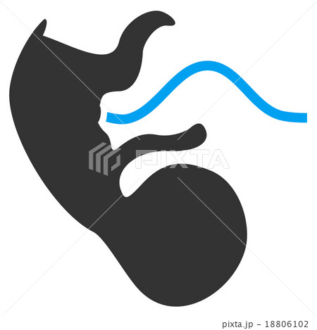 Ape Embryo Icon Ape Embryo Icon 18806102