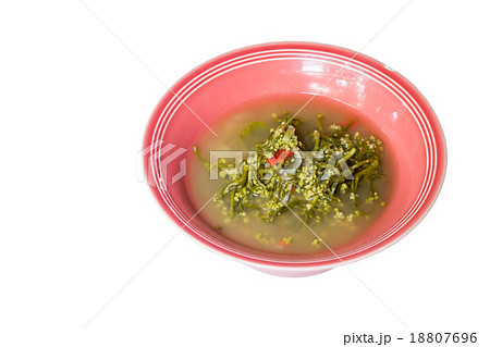 Ceylon Spinach soup, Northern Thai food 18807696