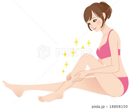 女性　脚　美容 18808150