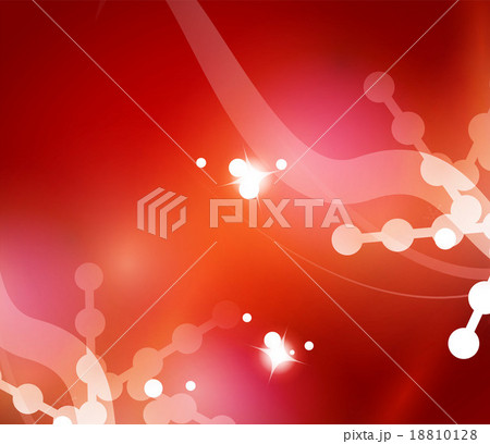 Holiday red abstract background, winter snowflakes Holiday red abstract background, winter snowflakes 18810128