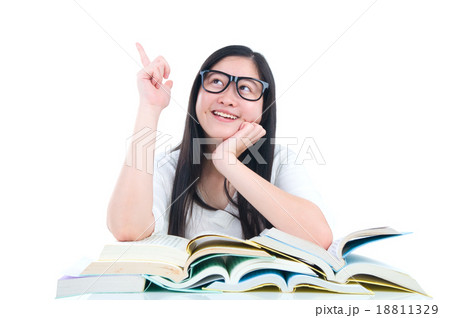 Asian student girl 18811329