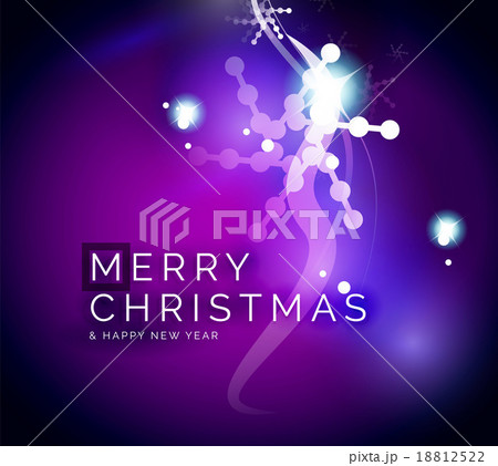 Holiday blue abstract background, winter 18812522