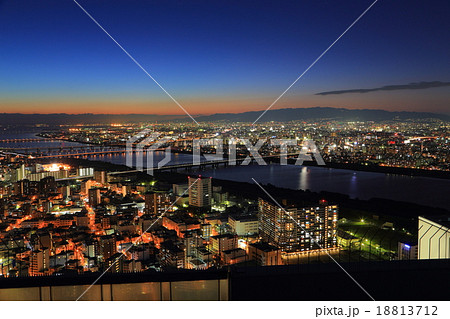 大阪街夜景 18813712