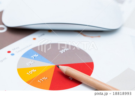 Showing business and financial report. Accounting Showing business and financial report. Accounting 18818993