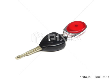 Car keys isolated on white background. Car keys isolated on white background. 18819683