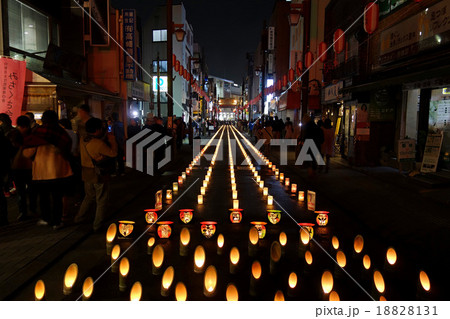 たかはたもみじ灯路（高幡不動尊の山門側から） 18828131