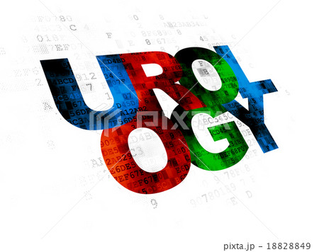 Healthcare concept: Urology on Digital background Healthcare concept: Urology on Digital background 18828849