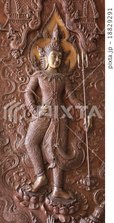 Figurines of Indra with vajra Figurines of Indra with vajra 18829291