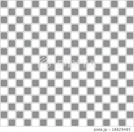 White and black Square tiles seamless pattern 18829485