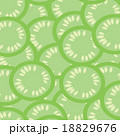 Vector of Cucumber slice for background 18829676