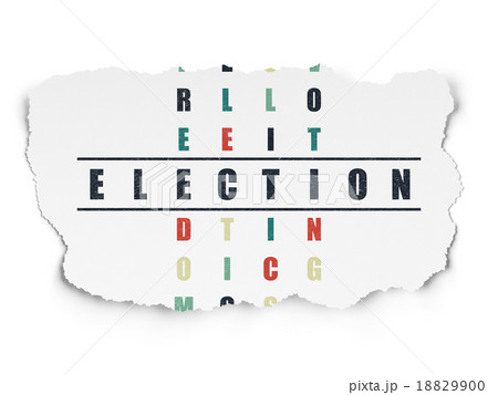Political concept: Election in Crossword Puzzle Political concept: Election in Crossword Puzzle 18829900