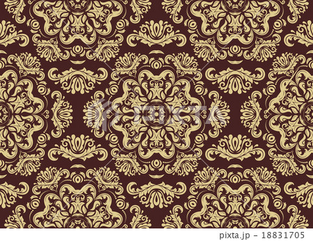 Damask Seamless Vector Pattern 18831705