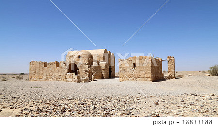 Quseir (Qasr) Amra desert castle near Amman,Jordan Quseir (Qasr) Amra desert castle near Amman,Jordan 18833188