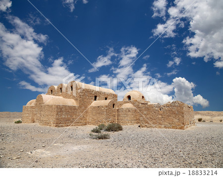 Quseir (Qasr) Amra desert castle near Amman,Jordan Quseir (Qasr) Amra desert castle near Amman,Jordan 18833214
