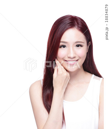Beauty woman with charming smile 18834879