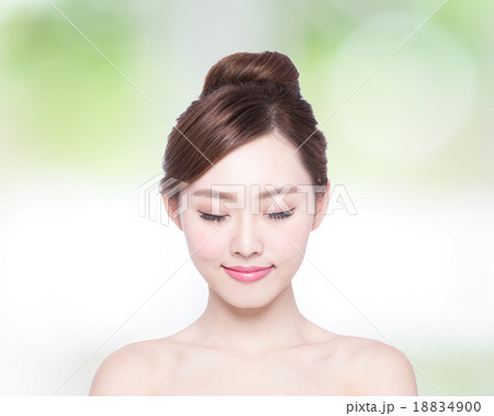 beautiful Skin care woman Face 18834900