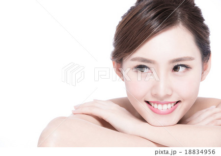 Charming woman Smile face Charming woman Smile face 18834956