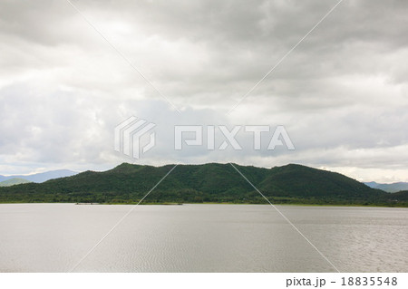 The view of Mae Prachan Dam, Phetchaburi, Thailand The view of Mae Prachan Dam, Phetchaburi, Thailand 18835548