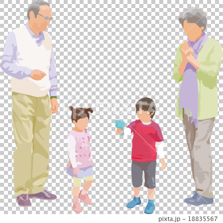 三世代ファミリー 18835567