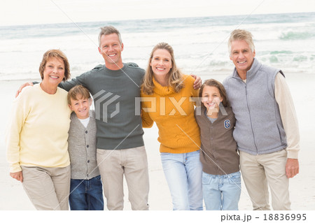Multi generation family all together Multi generation family all together 18836995